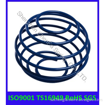 ISO9001 Ts16949 Barrel-Shaped Spring